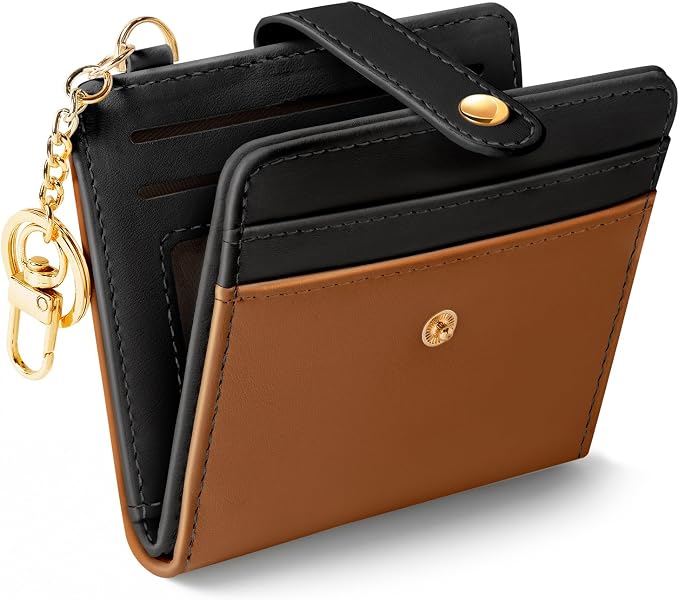 Jogjam Small Ladies Wallet, Rfid Slim Thin Compact Women Credit Card Holder | PU Leather Bifold Cash Zipper Coin Pocket ID Window, for Female Ladies Teen Girls Girly Gifts by Jogjam