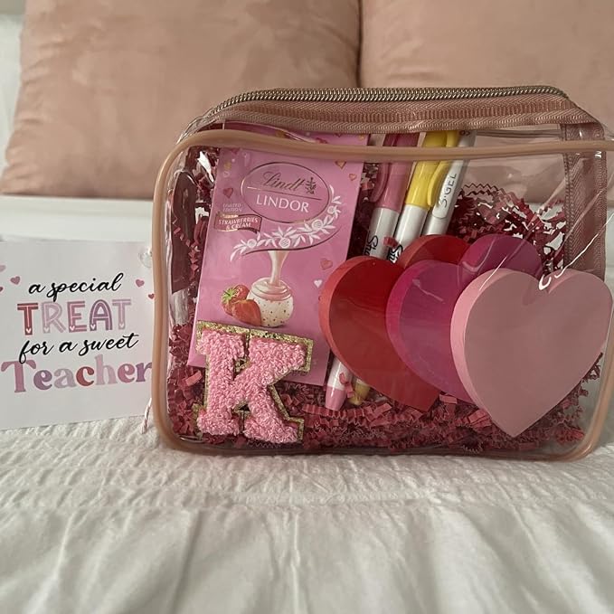 Clear Makeup Bag for Travel - TSA Approved Toiletry Bag, 2 Rose Red | 1 Medium Quart Carry-On & 1 Large Checked-Luggage, Reinforced Seams, Water-resistant, Clear Easy-Check for Airport, Women - Image 2