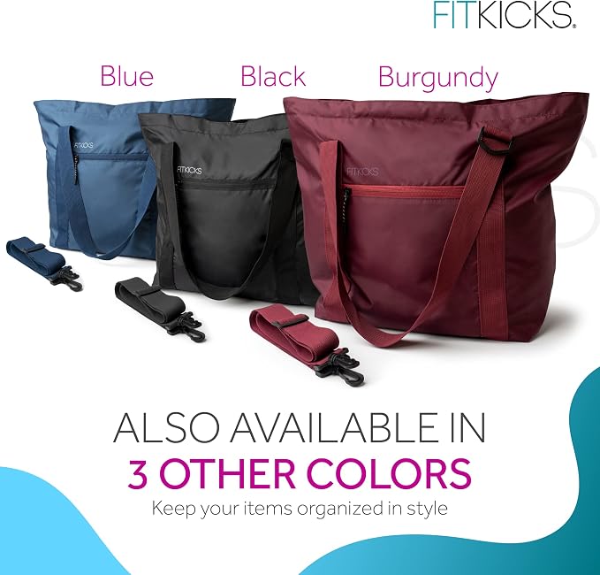 FITKICKS Hideaway Packable Duffle, Large Duffle Bag for Travel, Green - Image 6