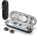 Electric Toothbrush Case Compatible with Oral B/Oral-B Pro/Philips Sonicare | Fit AquaSonic, Travel Toothbrush Shell, Hard Protective Portable Bag, Storage for Brush Heads & Accessories, Waterproof by YINKECASE
