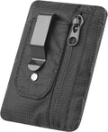 KOSMCCO RFID Blocking Clip Stash Pocket Travel Belt Wallet, Black | Compact Hidden Design, For Cards & Cash, Slim Pickpocket-Proof, Everyday Carry by KosmccoCo