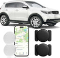 GPS Tracker for Vehicles, 2PCS MINI Tracker Device for Vehicles, Real Time Magnetic Car Tracker, Work with Find My (iOS Only), No Monthly Fee Car Tracker Device Hidden for Cars Kids Dogs, Waterproof by ZFSJTAG