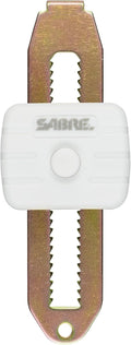 Sabre Compact Travel Door Lock, Portable Door Security for Hotels, Vacation Rentals, Apartments, & Dorms, Fits Most Inward-Opening Doors, Door Latch Lock, Withstands 730 lbs of Force, No Tools Needed by SABRE