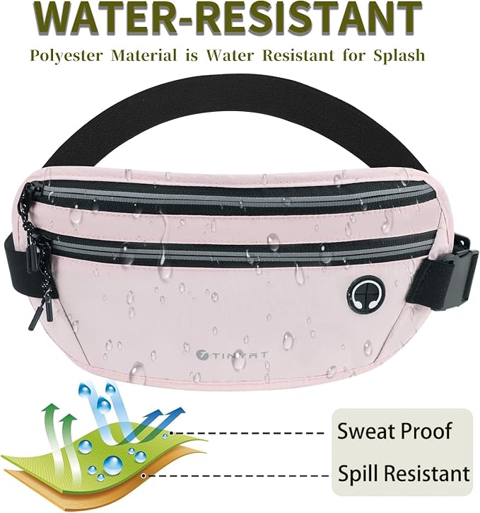 Slim Running Belt for Women Men Runners Fanny Packs With Phone Holder Hidden Pockets Exercise Waist Bag for Marathon Workout - Image 8