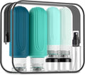 Mrsdry 16 Pack Travel Bottles for Toiletries, Oversize 6oz Silicone Travel Containers, Leak Proof Refillable Liquid Shampoo And Conditioner Travel Essentials by Mrsdry