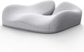 Benazcap Seat Cushion, Memory Foam Cushion for Office Chair - Ergonomic Chair Cushions for Tailbone Pain Relief, Sciatica & Back Support, Office Chair Cushion & Car Seat Cushion, Grey by Benazcap