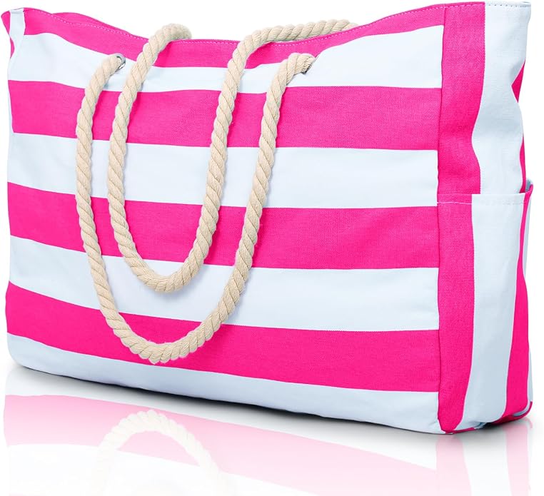 Becokan Beach Bags for Women Large Waterproof Beach Tote Bag Zipper Beach Bags Waterproof Sandproof Swim Pool Bag Large Tote by BecokanBeachBagSpecialist