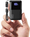 INIU Portable Charger, Ultra Mini 10000mAh 45W Fast Charging Power Bank | Flight-Safe, USB-C Cable, Travel Essential, 45W Battery Phone Pack for iPhone 17 16 Samsung S26 Google iPad etc by INIU