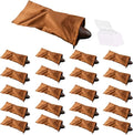 GONGKANGYUAN 20 Pack Satin Shoe Bags for Travel, Drawstring Shoe Storage Bags for Men and Women, Dustproof Moisture-Proof Shoe Pouches for Packing & Organizing Shoes by GONGKANGYUAN