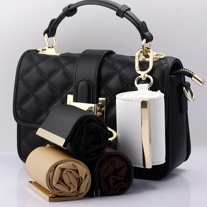 Foldable Tote Bag Keychain - Large Capacity Portable Shopping Bag Keyring - Reusable Groceries Bag for Daily Use - Image 4