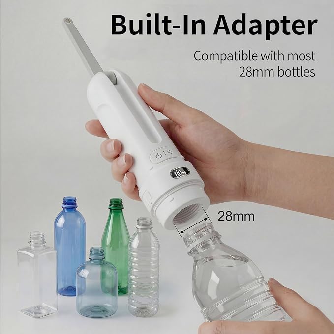 Portable Bidet for Travel,Personal Hygiene Sprayer Bottle for Women Men | Mobile Bidet Portable for Toilet,Electric Handheld High-Pressure Foldable USB-C Battery-Powered - Image 7