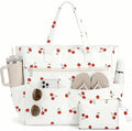 Large Beach Bags for Women, Waterproof Sandproof Beach Tote Bags Swim Pool Bags with Zipper & Wet Pocket Family by Unknown