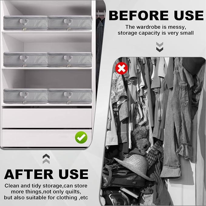 Packing Cubes for Travel Packing Organizers Compression Travel Cubes, Grey | Compression Packing Cubes Luggage Suitcase Organizer Bags Compression Bags for Travel Accessories - Image 7