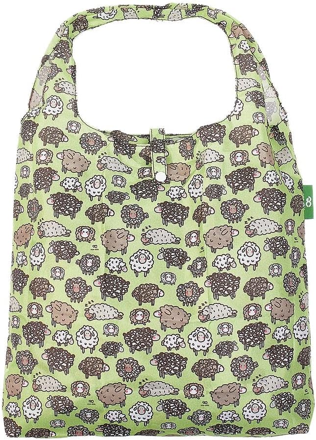 ECO CHIC Foldable Reusable Grocery Bags - Lightweight, Recycled & Reusable Shopping Bag - Waterproof Packable Tote by ECOCHIC