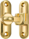Gold 90/180 Degree Barn Door Latches,Flip Gate Lock | Zinc Alloy Flip Gate Latches,Right Angle Door Lock,for bedroom,garage,sliding door,window,cabinet,drawer,pet enclosures by INIRET