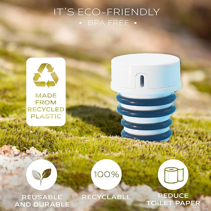 Portable Bidet for Toilet, Travel, Hiking or Camping. Compatible with Every Bottle. Ultralight - Image 5