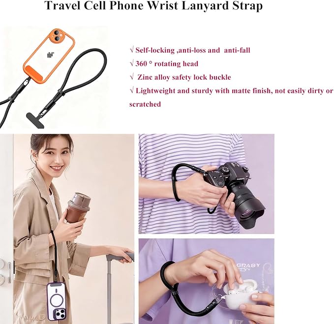Money Belt for Travel with Anti-Theft RFID Blocking Cards Cover, Phone Wrist Strap, Passport Holder, Slim Waist Wallet Men Women, Money Pouch under Clothes for Travel, Running, Hiking, Beige - Image 6