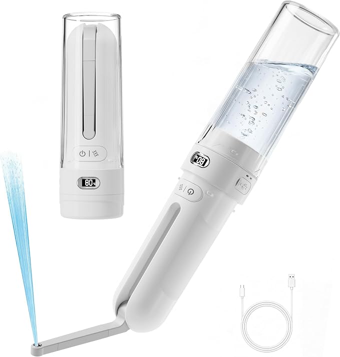 Portable Bidet for Travel,Personal Hygiene Sprayer Bottle for Women Men | Mobile Bidet Portable for Toilet,Electric Handheld High-Pressure Foldable USB-C Battery-Powered by VIVIVPortablebideforyourLife