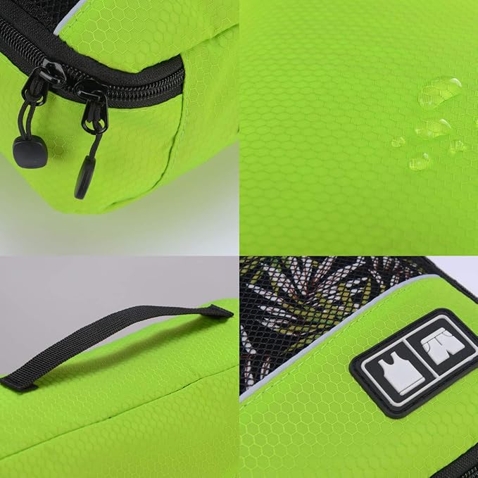 Packing Cubes large Luggage Organizers Bags For Travel Organizing Clothes | Mixed Color 8 Set Suitable family or two-person trips; breathable mesh make easy to sort; durable and convenient to store - Image 4