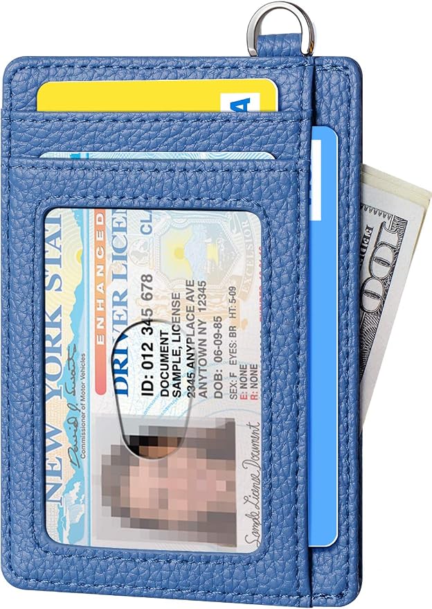 FurArt Slim Minimalist Wallet RFID Credit Card Holder for Men | slim minimalist compact rfid id window thin - Image 2