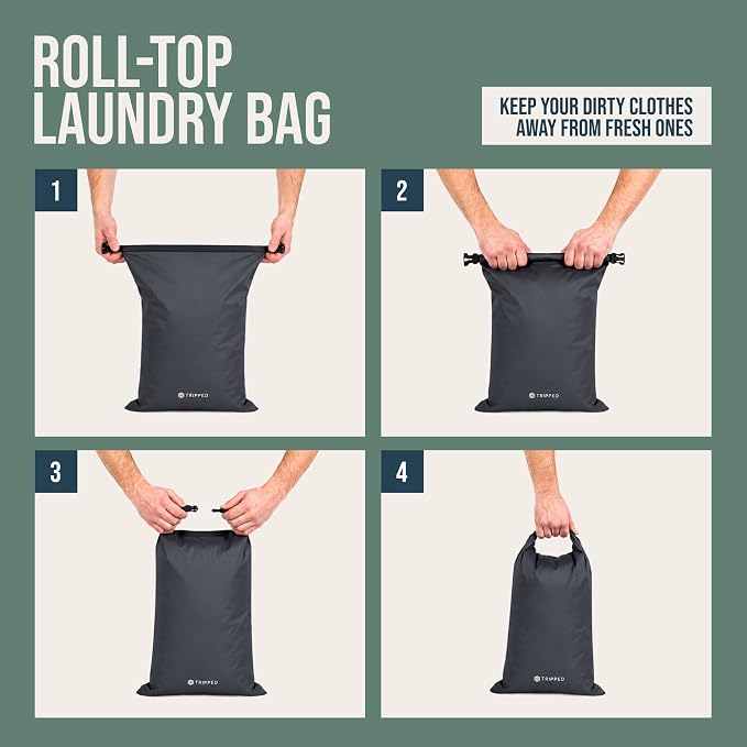 TRIPPED Travel Gear Large Compression Packing Cubes 7-Piece Set for Travel - Image 9