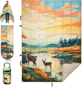 Camping Blanket, Puffy Blankets Lightweight Windproof Resistant for Outdoors,Hiking, Backpacking,Car,Picnic,Stadium by MarshmallowDream