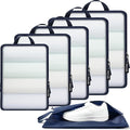 BAGAIL 6 Set Ultralight Compression Packing Cubes Packing Organizer for Travel Accessories Luggage Suitcase Backpack by BAGAIL