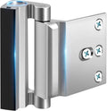 Door Locks for Front Door Kids Safety Home Security Door Reinforcement Lock | Child Proof Door Locks for Inward Swinging Doors, Top Lock Withstands 800 lbs Flip Latch with 8 Screws, Guard Bedroom Patio by WINONLY