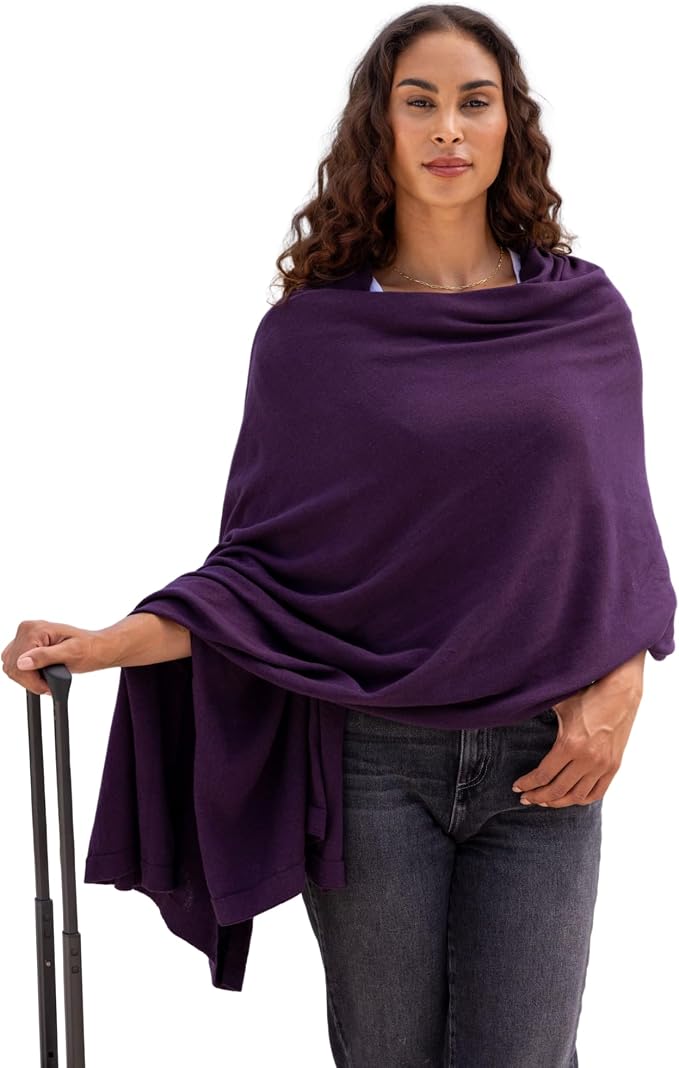 Dreamsoft Travel Scarf, Wrap and Shawl for Women, Organic Cotton by zesttorganics