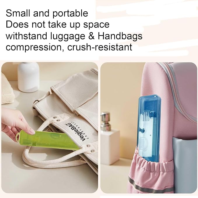 2 Packs Toothbrush Travel Case, Breathable Toothbrush Travel Holders | Quick Drying, Compact Portable Toothbrush Holder for Travel, Sleepovers, Vacation, Camping,Gym, Business Trips,Office, Cruise - Image 6
