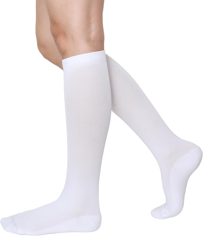 Compression Socks for Men and Women, 20-30 mmHG, Graduated Compression for Flight, Travel, Sports, Pregnancy, Running by Votprof