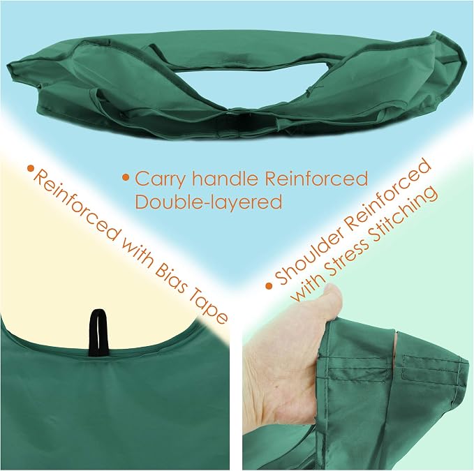 BeeGreen Reusable Bags for Shopping Machine Washable 12 Pack Xlarge Grocery bags Reusable Heavy Duty Folding with Elastic Band Colorful Tote Gift Bags Lightweight Durable Polyester - Image 6