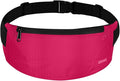 USHAKE Running Belt,Men or Women Ultra Light Bounce Free Waist Pouch Bag Fitness Workout Belt Sport Waist Pack Exercise Waist Bag for iPhone Samsung LG in Running Gym Marathon (Red) by USHAKE