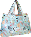 allydrew Large Foldable Tote Nylon Reusable Grocery Bags by allydrew