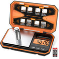 Digital Pocket Scale, 500g/0.01g High Precision Mini Grams Scale with 50g Calibration Weight, Digital Food Scale with LCD Display, 6 Units, Tare Function for Food, Jewelry, Coffee, Coin by Ankilo