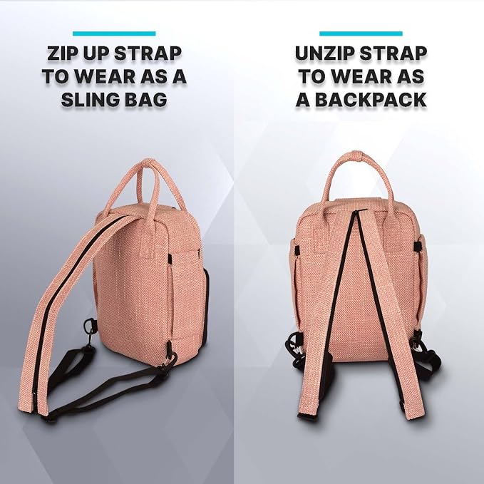 Herb Guard Pink Mini Locking Backpack - Image 5