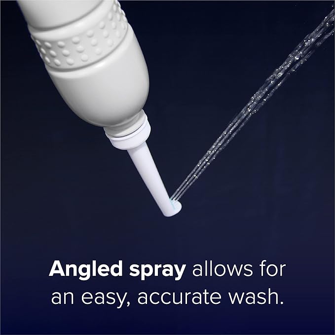 Brondell GoSpa Travel Bidet GS-70 – Portable Peri Bottle for Postpartum & Perineal Care, 400ml Handheld Bidet with Angled Nozzle, Collapsible Design, Nozzle Storage & Travel Bag, Fog - Image 4
