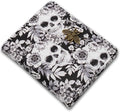Small Women Wallet RFID Blocking Bifold Pocket Wallet Slim Compact Ladies Purse Mini Wallets For Women (Skull) by Altally