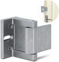 High-Security Reinforced Door Lock – Aluminum Privacy Latch for Home and Hotel, Easy Installation with Stainless Steel Screws, Interior Night Lock for Added Protection (Gary-1 Pack) by Unknown