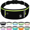 Running Belt Slim Fanny Pack Jogging Pouch Phone Holder Waist Pack - Black by Unknown
