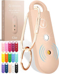 Vantamo Personal Alarm for Self Defense with Low Battery Notice, Strobe Light & Extra Loud 130 dB Double Speakers Safety Keychain Set for Women, Rechargeable Panic Button for Womens Self Defense by Vantamo