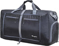 Woogwin Travel Duffel Bag Large Foldable Waterproof Overnight Bag for Beach Swim Bags Pool Sports Gym by woogwin