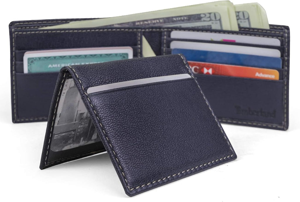 Timberland Men's Genuine Leather Passcase Security RFID Wallet - Image 6