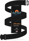 Unisex Adventure Stretch Belt, 1.30" Width, Non Slip, Travel Friendly Buckle. Designed in USA. by ONE-BELT