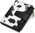 Small Wallet Women RFID Blocking Soft Leather Bifold Compact Card Holder Wallet for Women with Zipper Coin Pocket 4 ID Window by Airkit