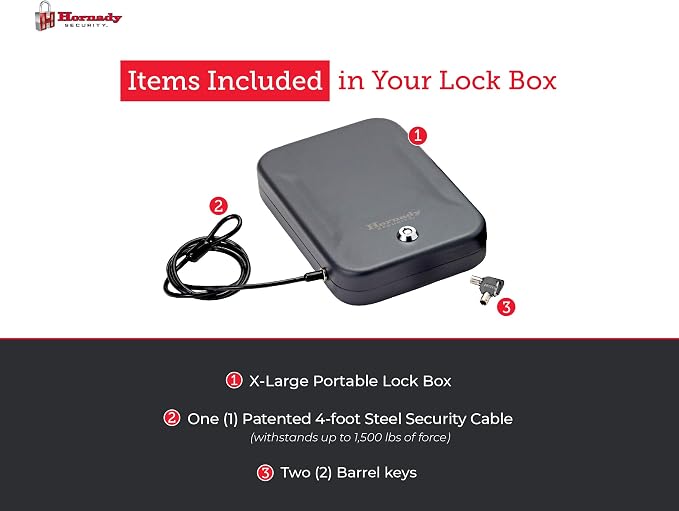 Hornady Lockbox for Guns and Valuables - Image 3