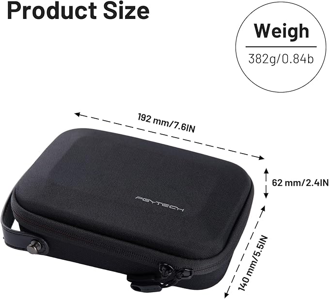 PGYTECH Camera Carrying Case Mini Compatible with OSMO ACTION 4/3,DJI OSMO Pocket 3/2, DJI Action 2, Gopro Hero 12/11/10/9, Storage Box Handbag for Insta 360, Feiyu Pocket Accessories | Compatible with DJI OSMO Action 6/5 Pro/Pocket 4/3/Xtra Muse/Luna ... - Image 5