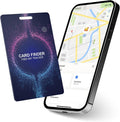 Wallet Tracker Card， Tracking Card for Luggage Tags, Rechargeable Thin GPS Smart Finder for Luggage Tag,Passports and More Phone Finder(iOS Only) (Purple) by ZGAGFZ