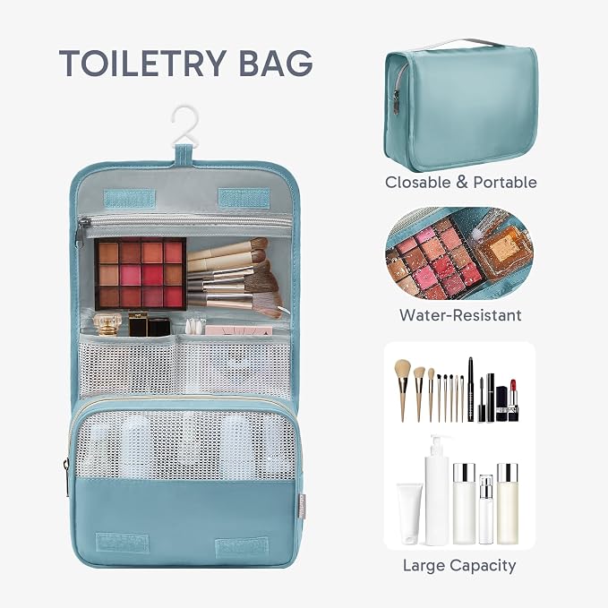OlarHike 10 Set Packing Cubes for Travel,Gifts for Women Mom,Anti-Tearing Suitcase Organizer,with Over 1000 pcs Mesh Holes,Vacation Essentials & Accessories for Cruise Ship - Image 3