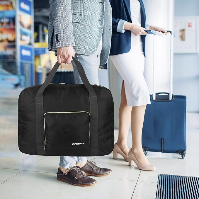 F.FETIVIN Personal item travel bag 18x14x8 for Spirit Airlines Lightweight carry on duffle bag for Gym,Sports,Vacation - Image 4